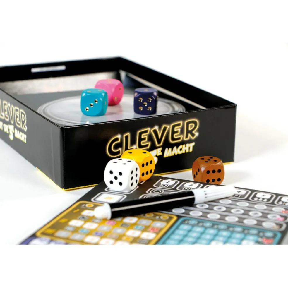 999 Games Clever tot de 3e macht dobbelspel