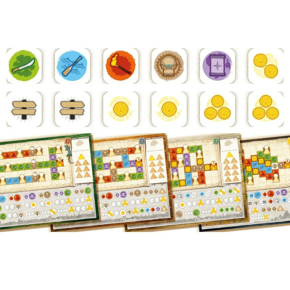 999 Games De Zoektocht naar El Dorado dobbelspel