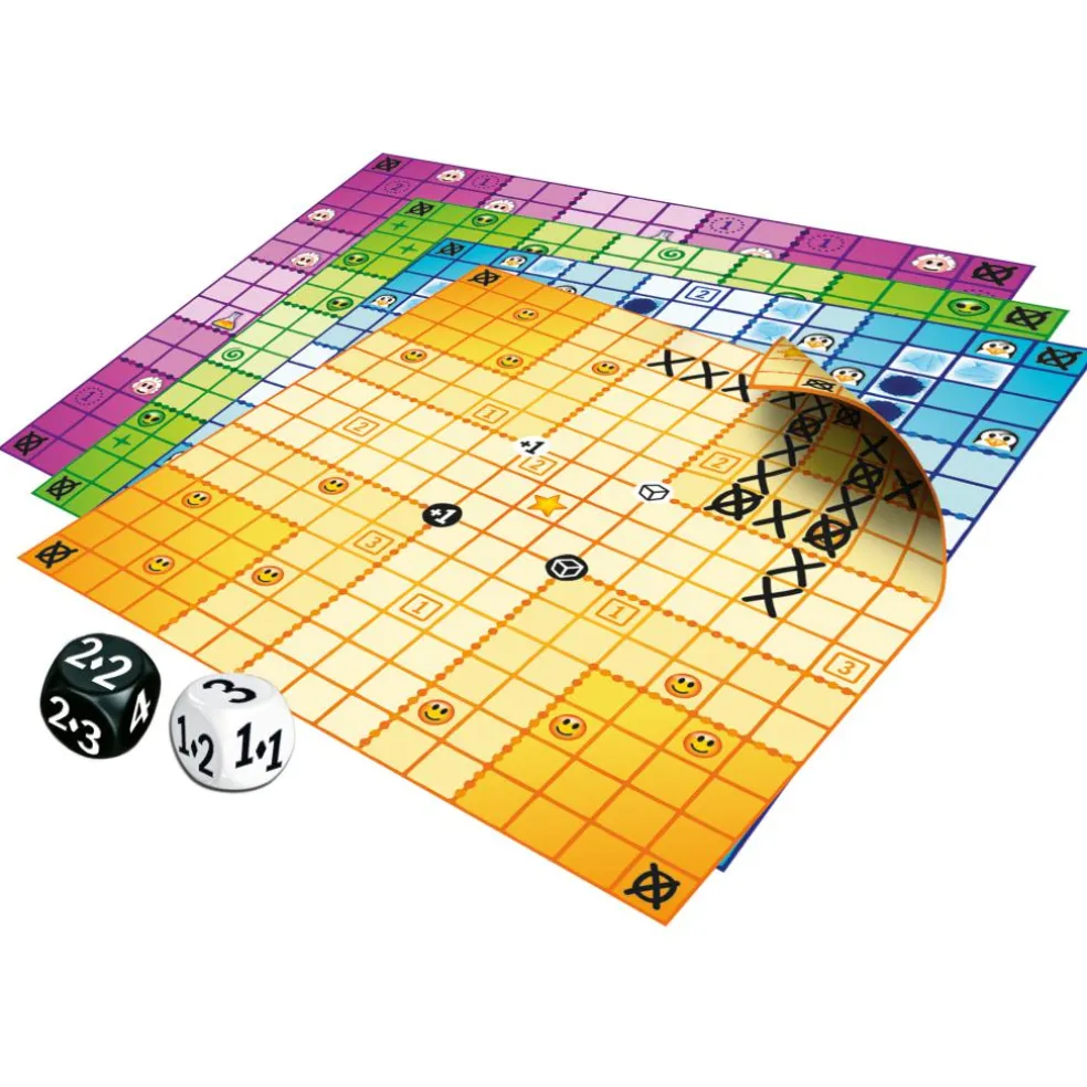 999 Games Dobbel Vouwen dobbelspel