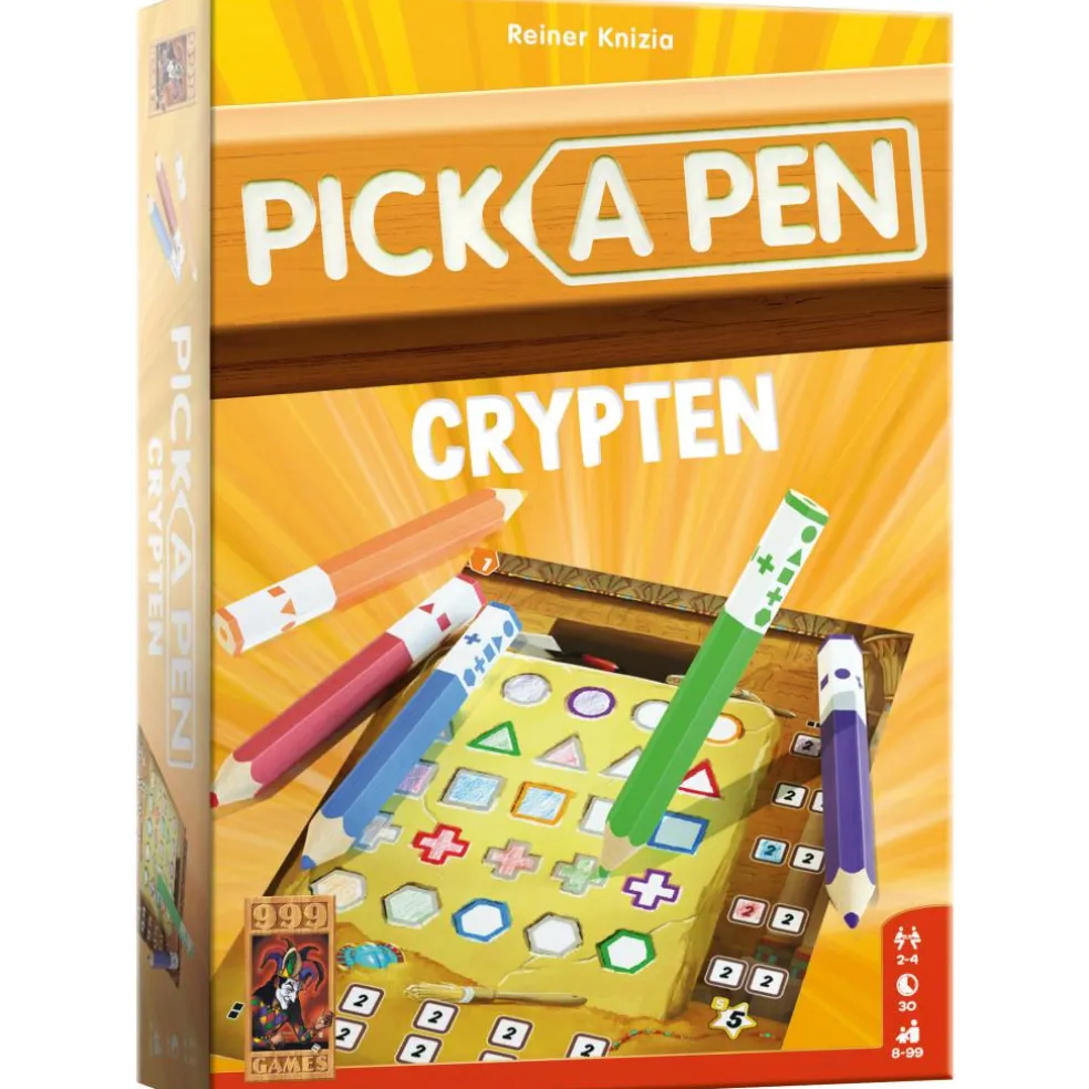 999 Games Pick a Pen Crypten dobbelspel