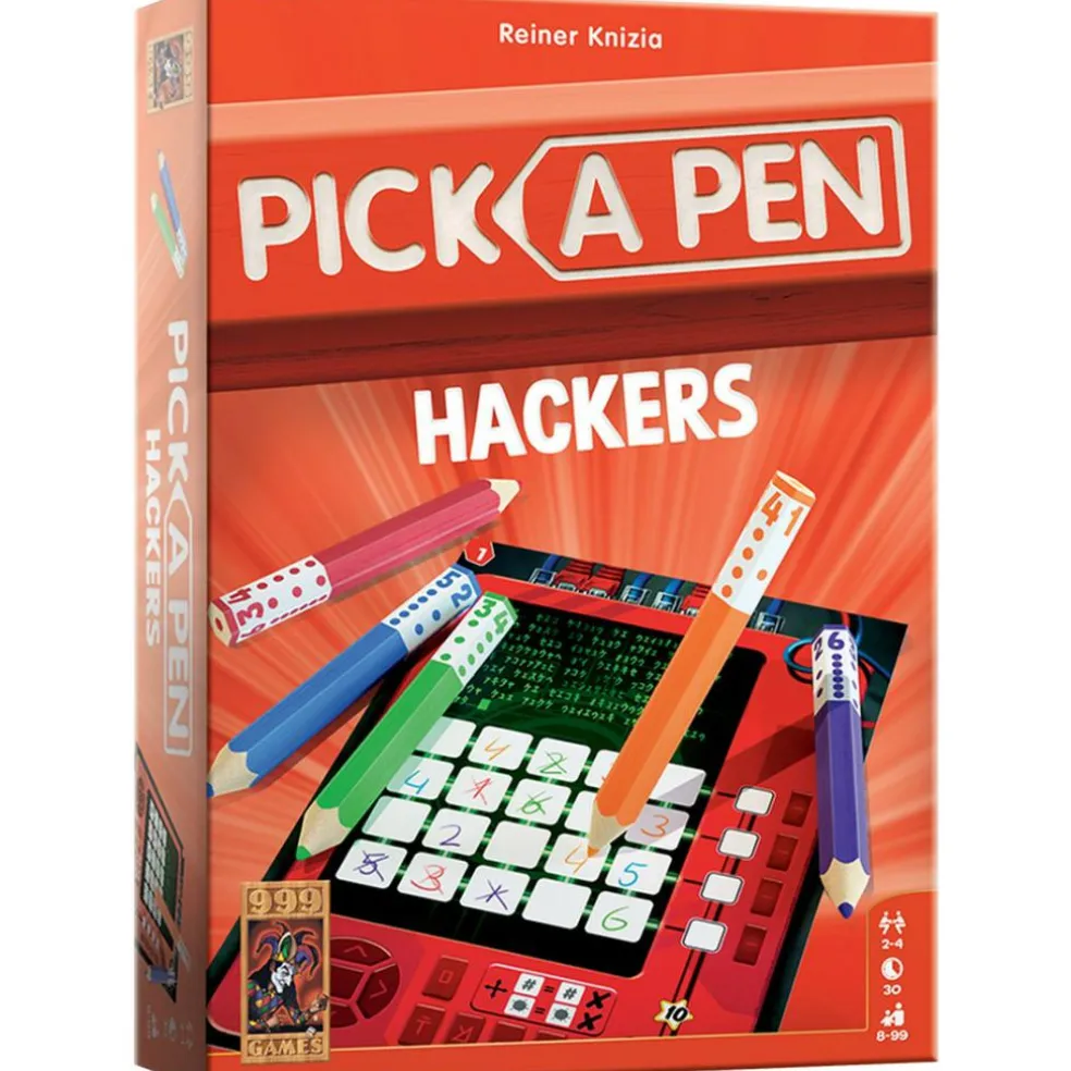 999 Games Pick a Pen Hackers dobbelspel