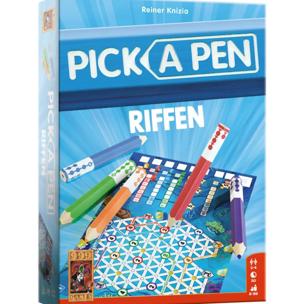 999 Games Pick a Pen Riffen dobbelspel