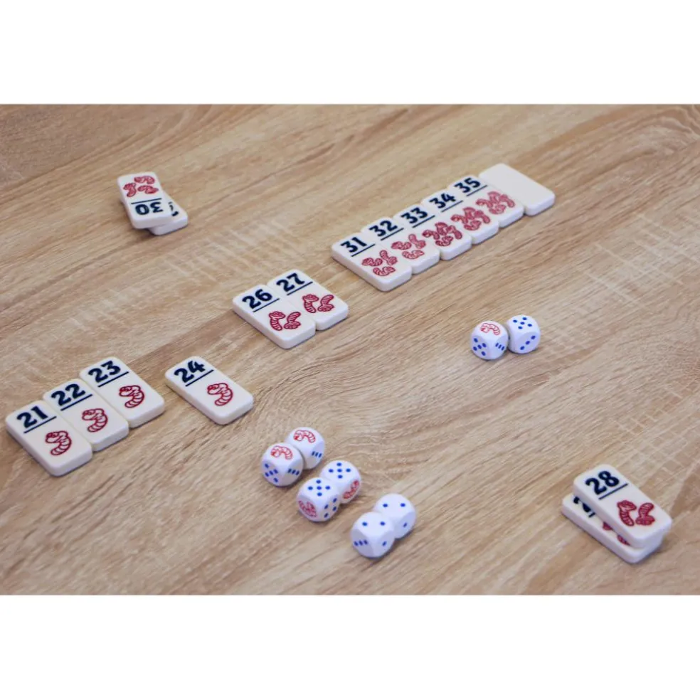 999 Games Regenwormen Junior dobbelspel