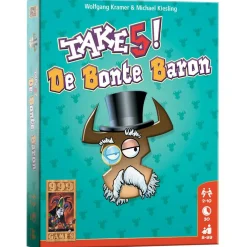999 Games Take 5! - De Bonte Baron kaartspel