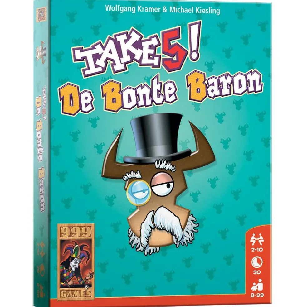 999 Games Take 5! - De Bonte Baron kaartspel