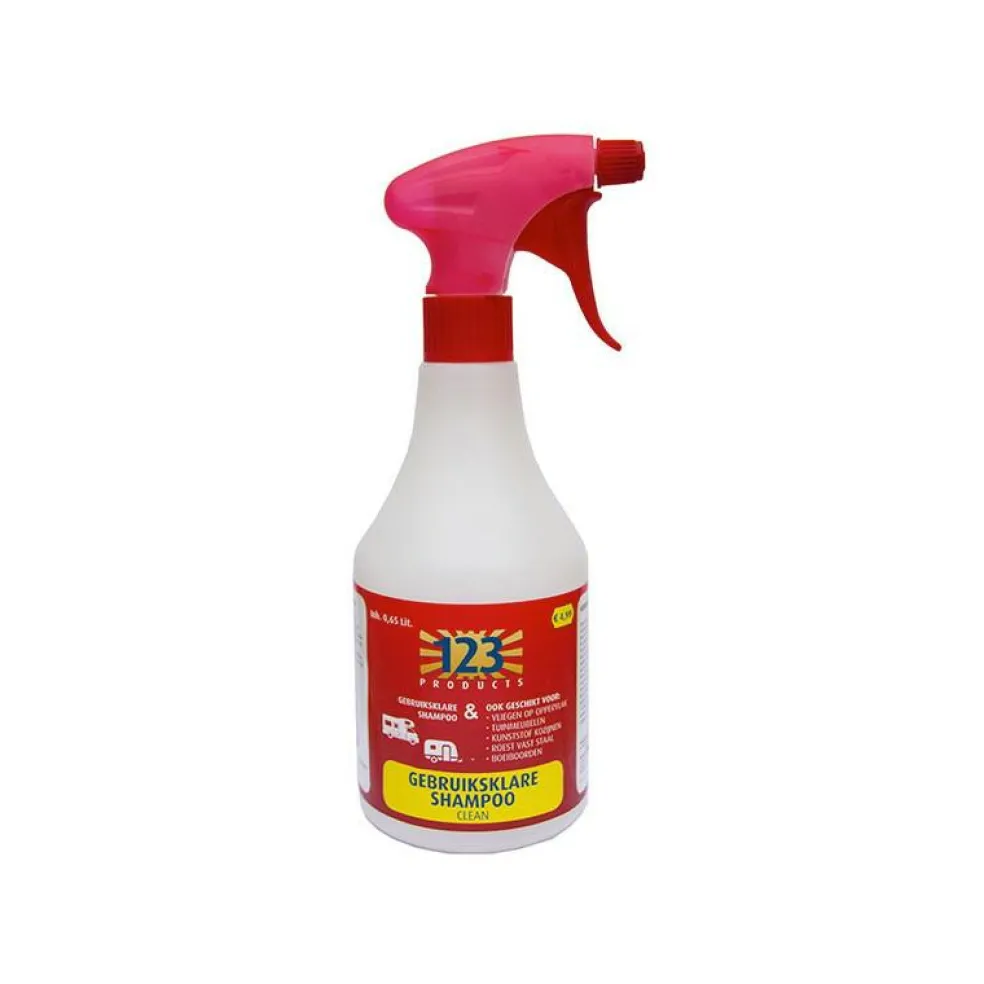 123 Products Clean Shampoo spuitflacon 650 ml