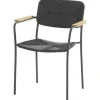 4 Seasons Outdoor  Bora stapelbare tuinstoel anthracite teak