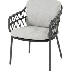 4 Seasons Outdoor  Calpi dining tuinstoel anthracite zwart