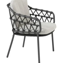 4 Seasons Outdoor  Calpi dining tuinstoel anthracite zwart