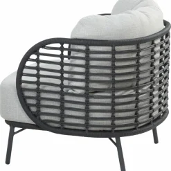 4 Seasons Outdoor  Fabrice loungestoel anthracite