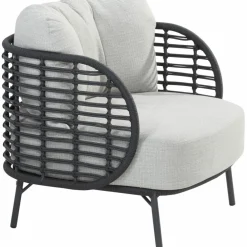 4 Seasons Outdoor  Fabrice loungestoel anthracite