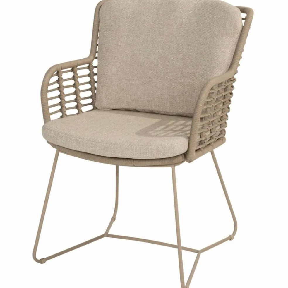 4 Seasons Outdoor Fabrice dining tuinstoel latte