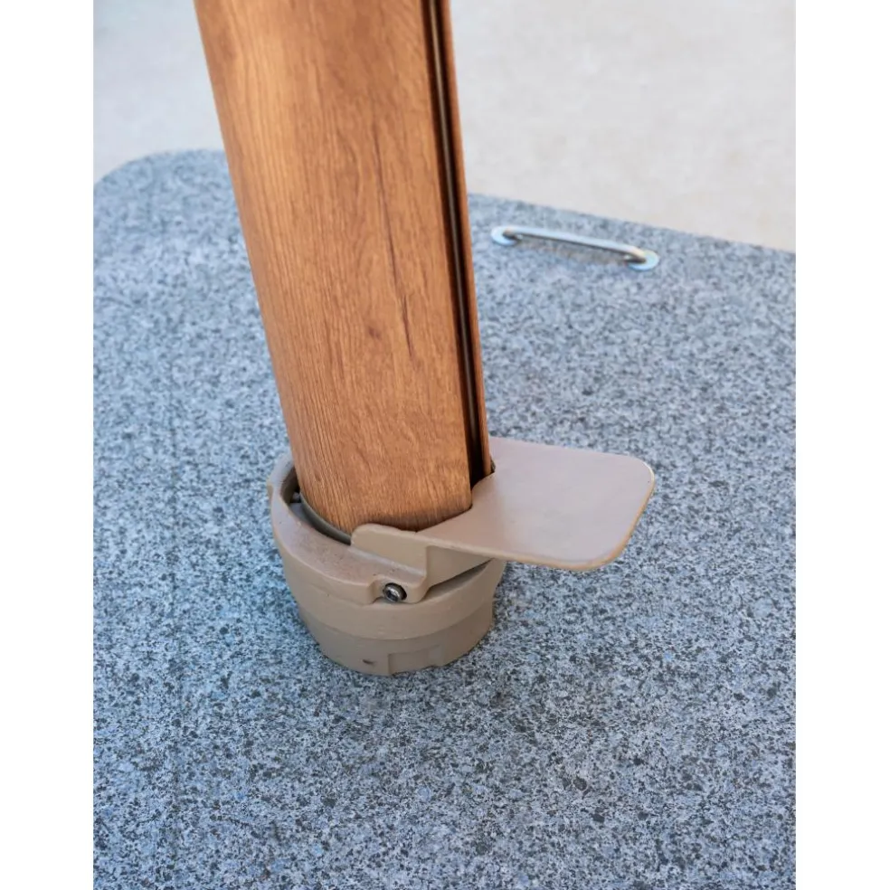 4 Seasons Outdoor Hacienda parasol 300 x 400 cm zand