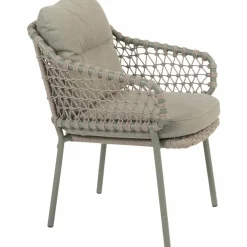 4 Seasons Outdoor Jura dining tuinstoel latte olive