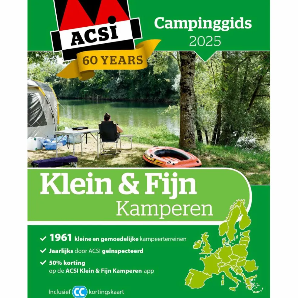 Acsi Klein & Fijn Kamperen campinggids 2025