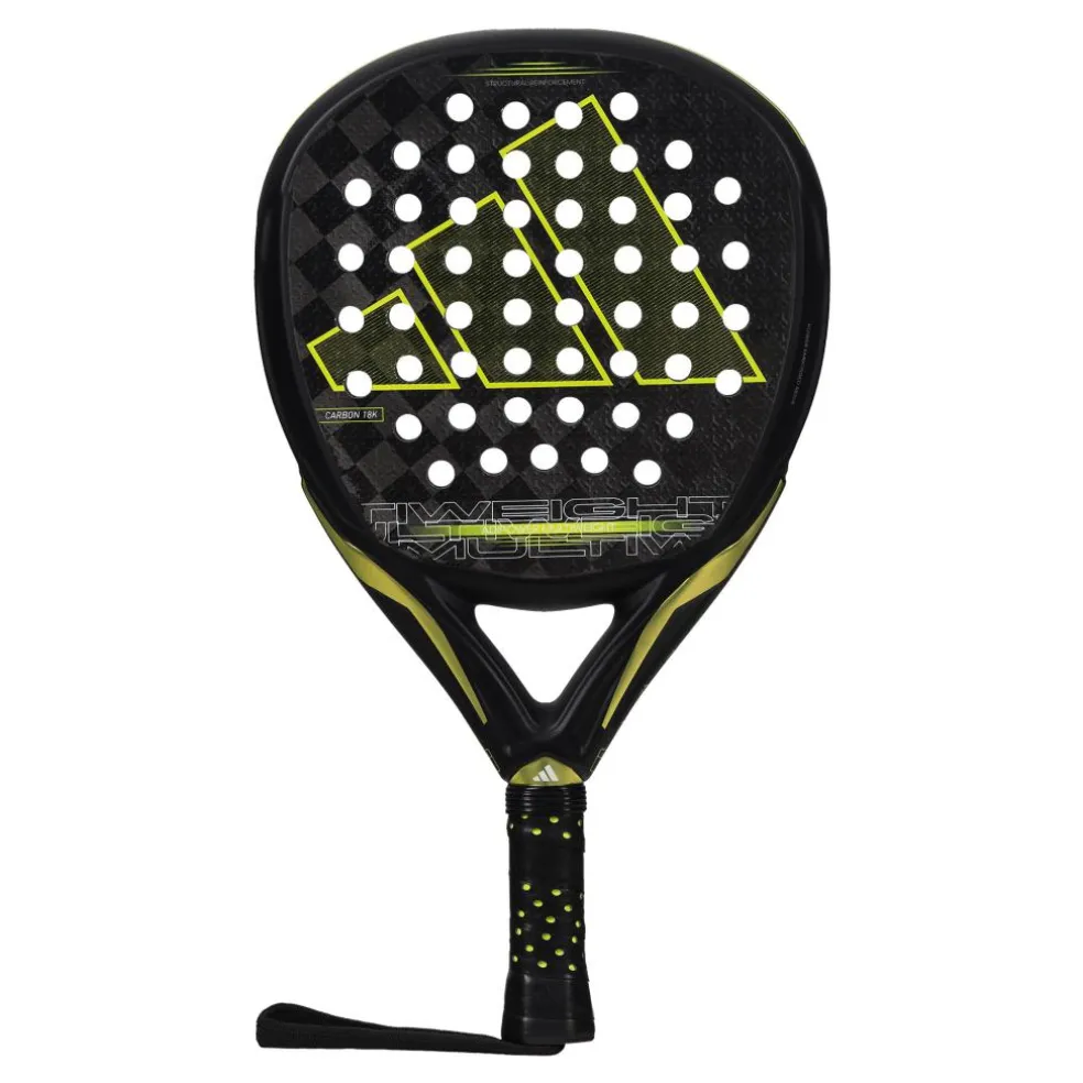 Adidas Adipower Multiweight 3.3 padel racket black yellow