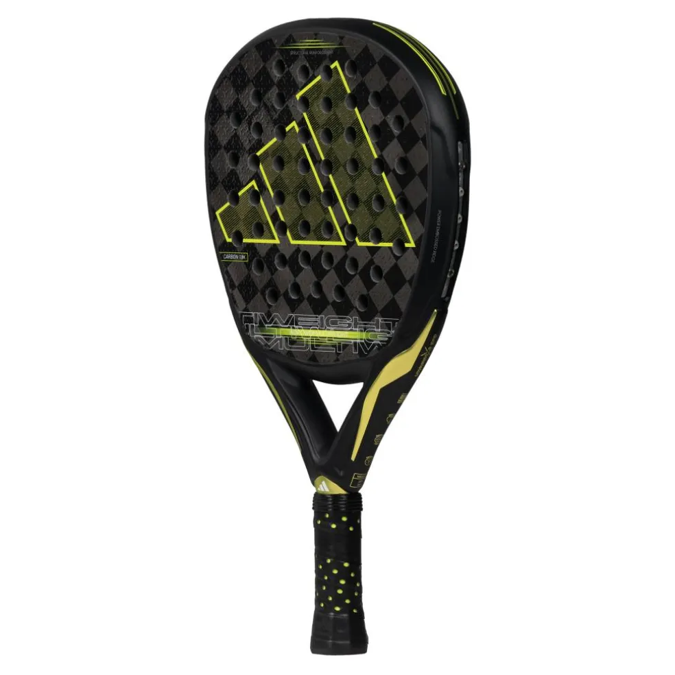 Adidas Adipower Multiweight 3.3 padel racket black yellow