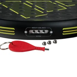Adidas Adipower Multiweight 3.3 padel racket black yellow