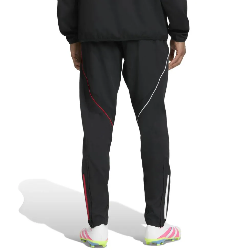 Adidas Ajax Tiro 25 Pre-match trainingsbroek heren black white bold red