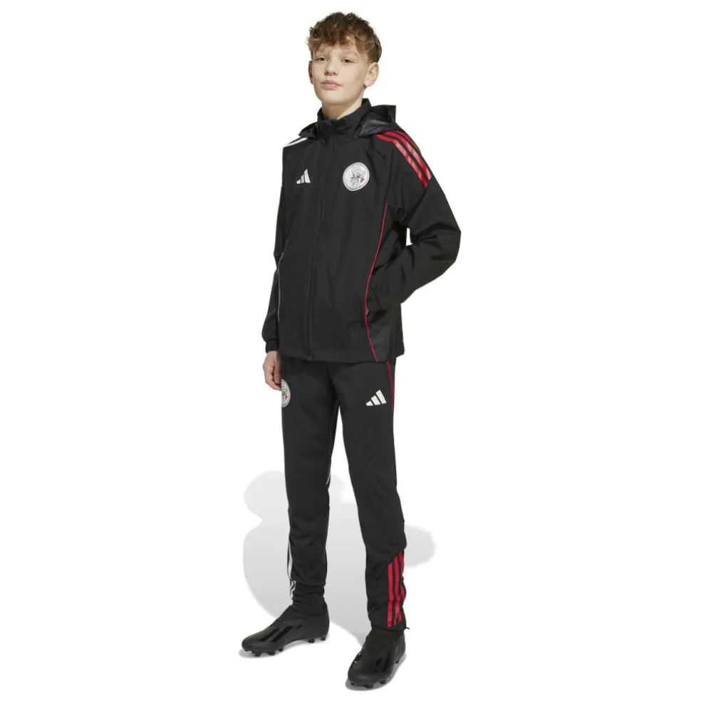 Adidas Ajax Tiro 25 trainingsjack junior black