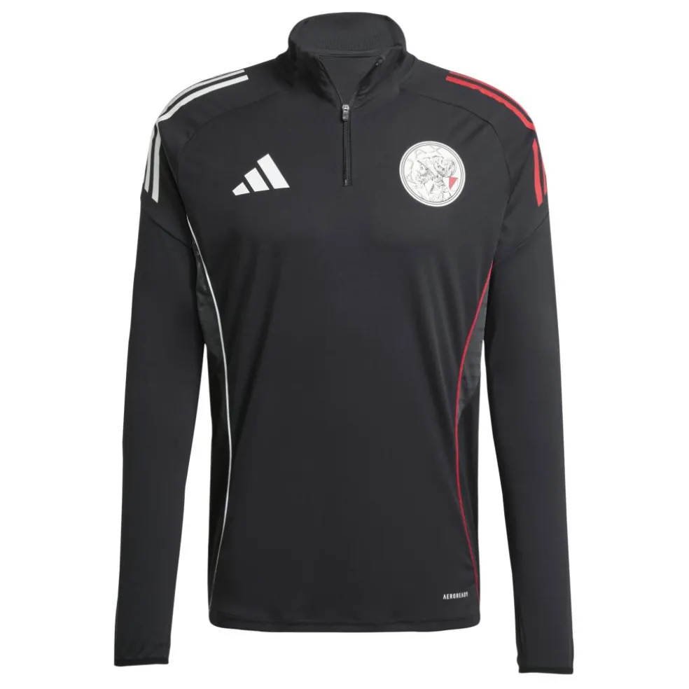 Adidas Ajax Tiro 25 trainingsshirt heren black white bold red