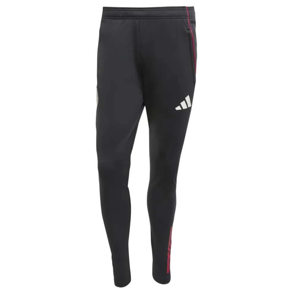 Adidas Ajax Tiro 25 trainingsbroek heren black white bold red