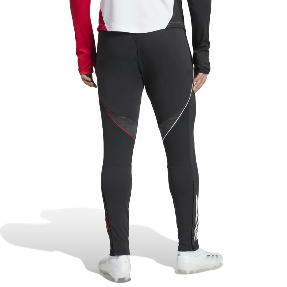 Adidas Ajax Tiro 25 trainingsbroek heren black white bold red
