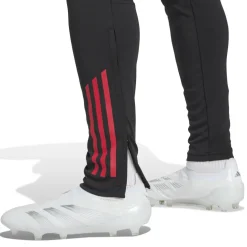 Adidas Ajax Tiro 25 trainingsbroek heren black white bold red