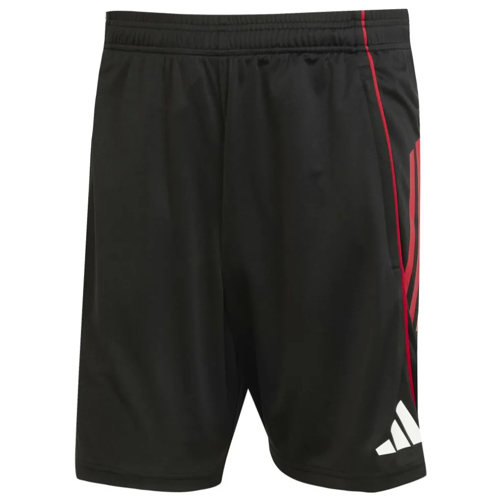 Adidas Ajax Tiro 25 voetbalbroekje heren black white bold red