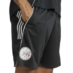 Adidas Ajax Tiro 25 voetbalbroekje heren black white bold red