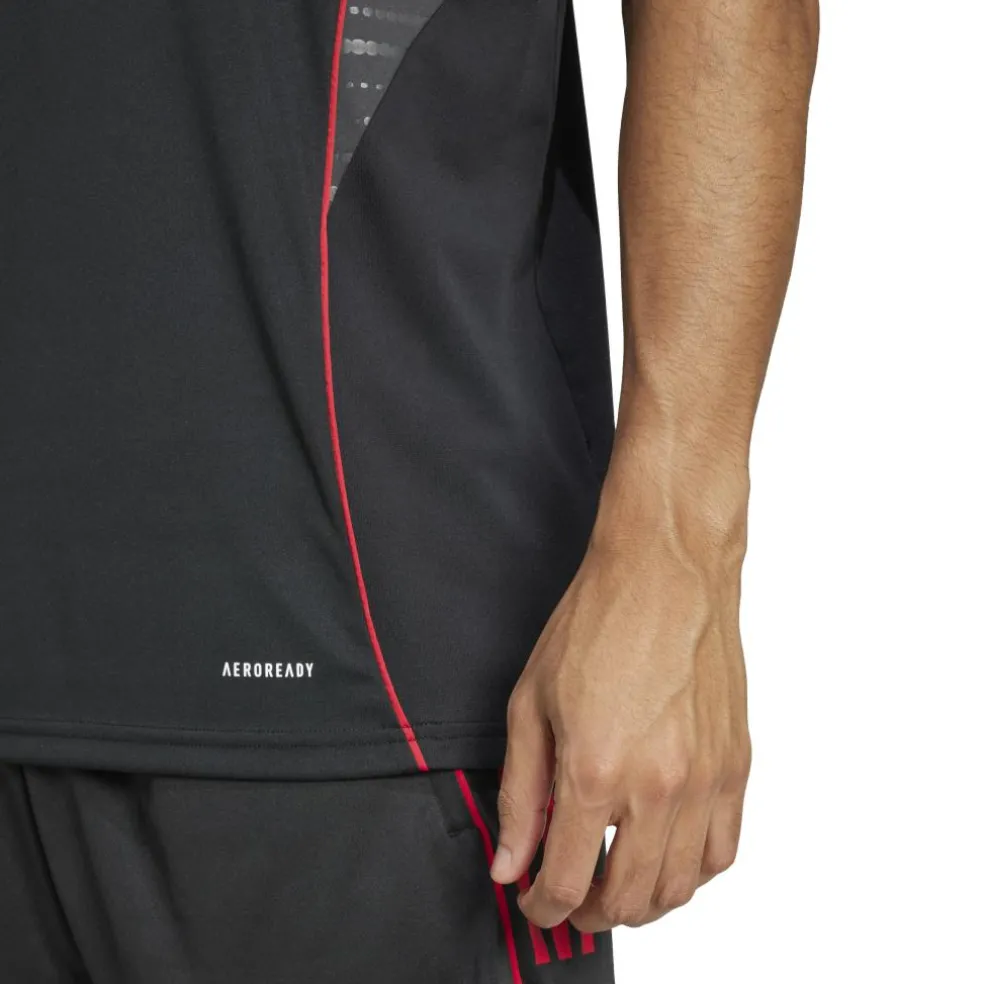 Adidas Ajax Tiro 25 voetbalshirt heren black white bold red