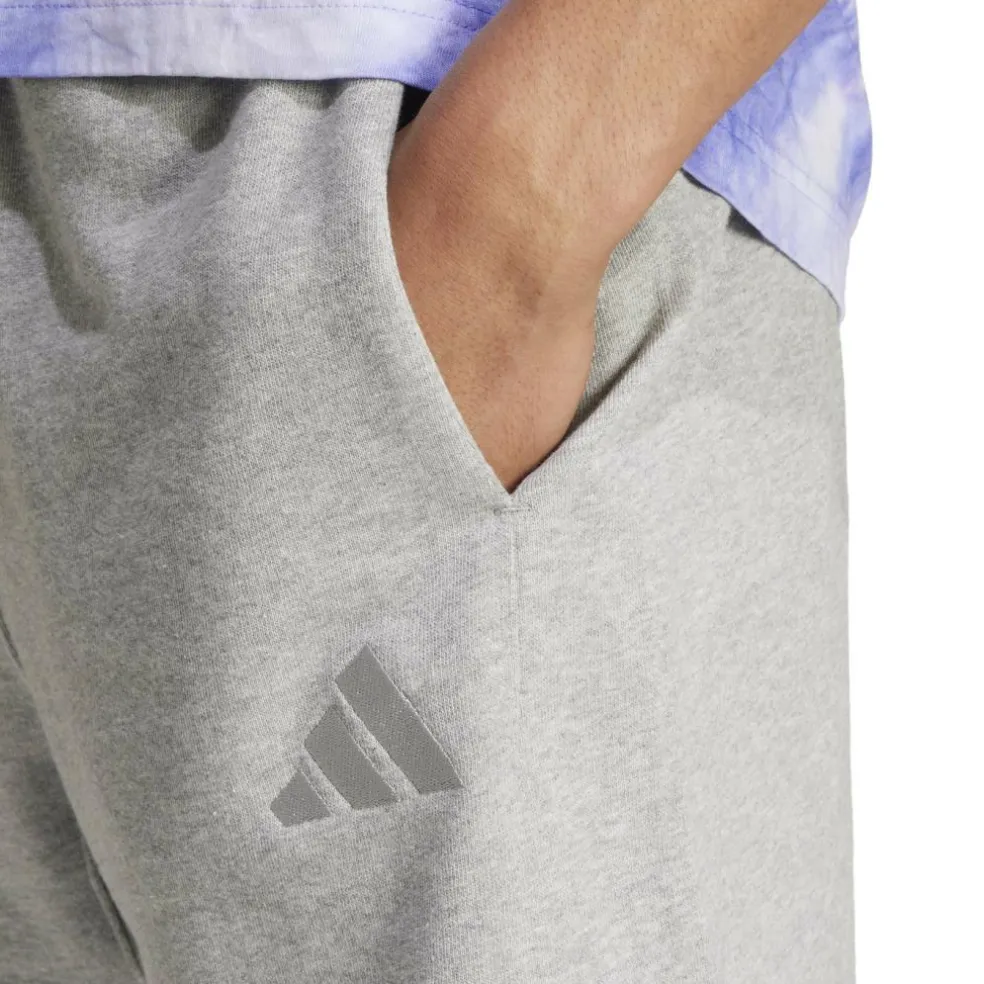 Adidas ALL SZN French Terry short heren medium grey heather