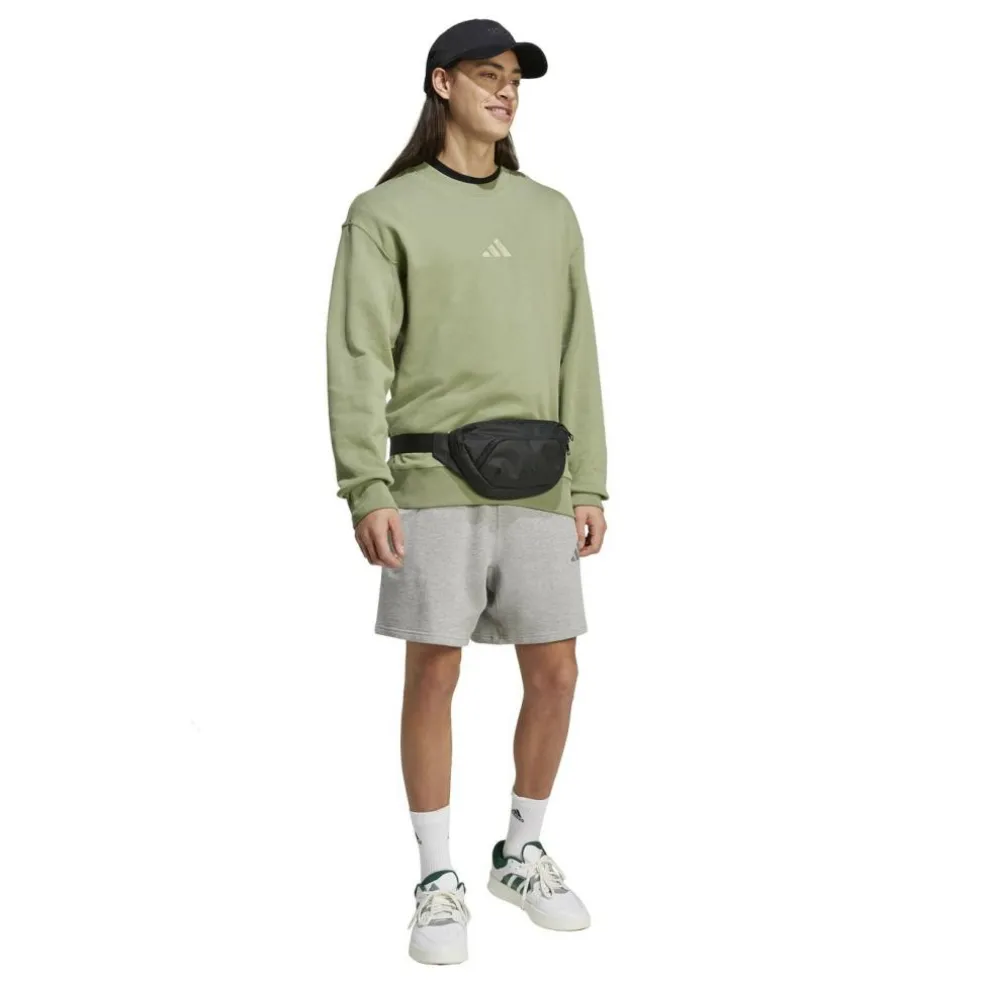 Adidas ALL SZN French Terry Crew sweater heren tent green