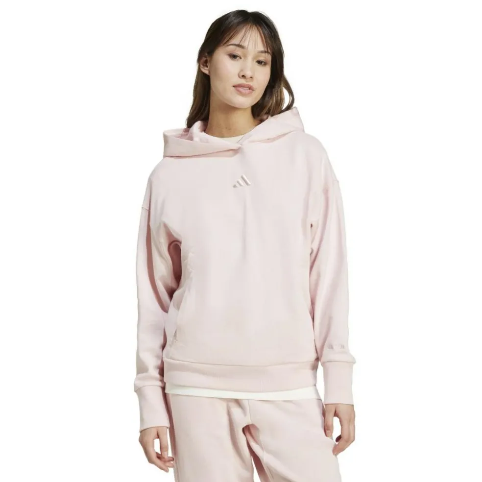 Adidas ALL SZN French Terry Loose hoodie dames sandy pink