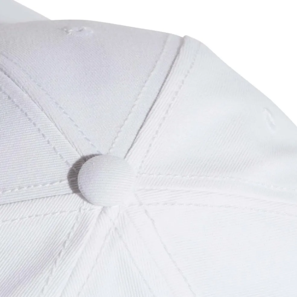 Adidas Baseball 3-Stripes Twill tennispet white - L