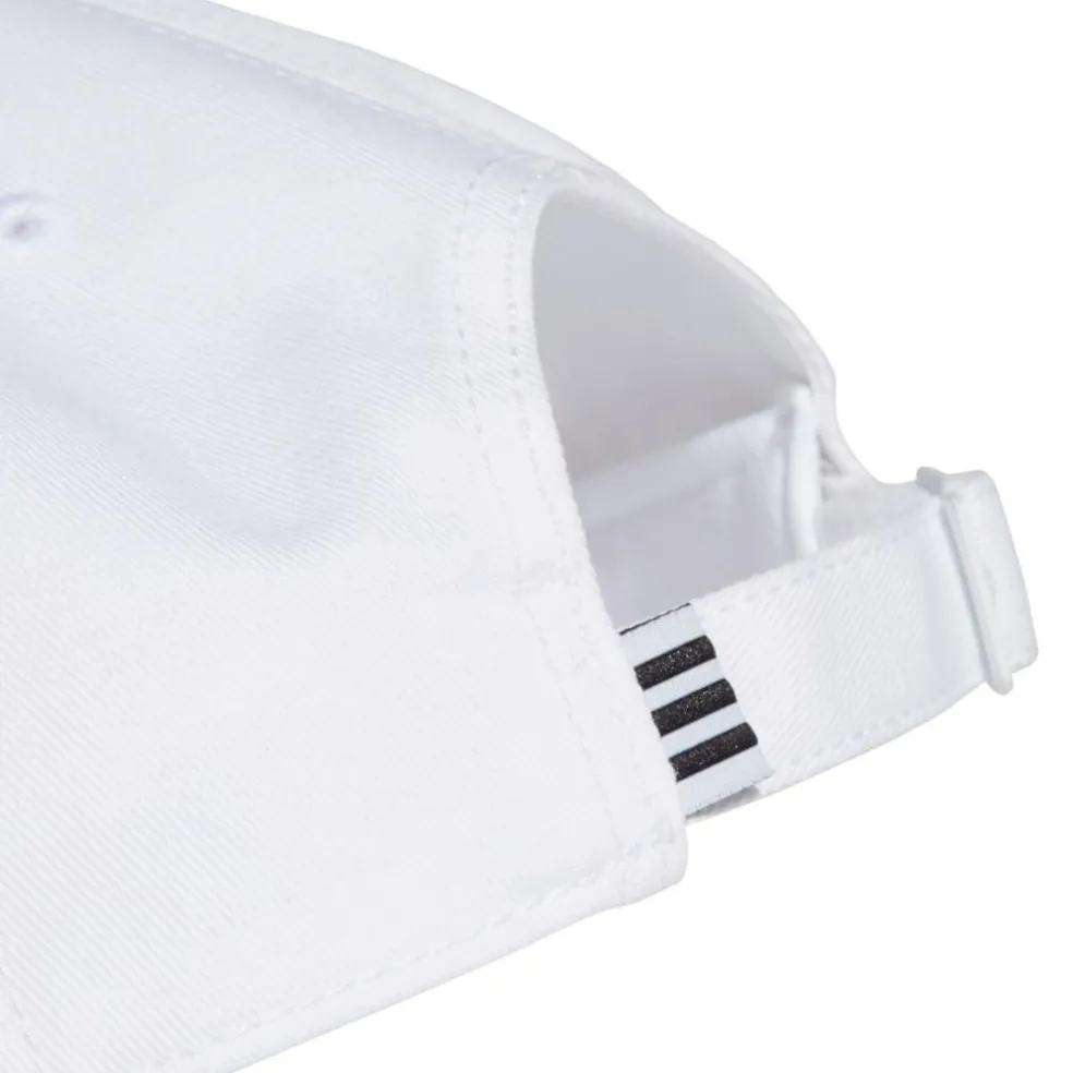 Adidas Baseball 3-Stripes Twill tennispet white - L