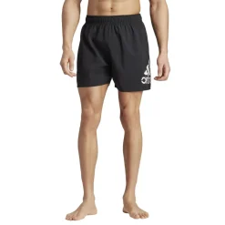 Adidas Big Logo CLX zwembroek heren black white