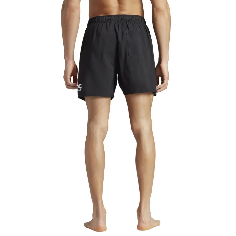 Adidas Big Logo CLX zwembroek heren black white