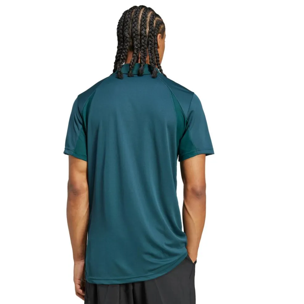 Adidas Climacool Freelift tennispolo heren aurora ivy