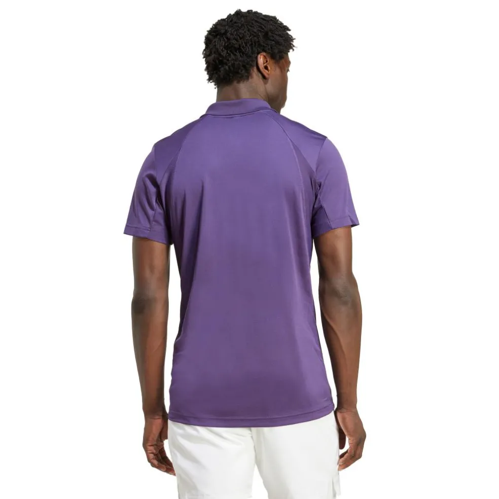 Adidas Climacool Freelift tennispolo heren burgundy