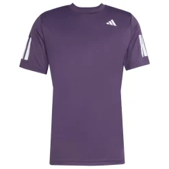 Adidas Club Climacool 3-Stripes tennisshirt heren burgundy