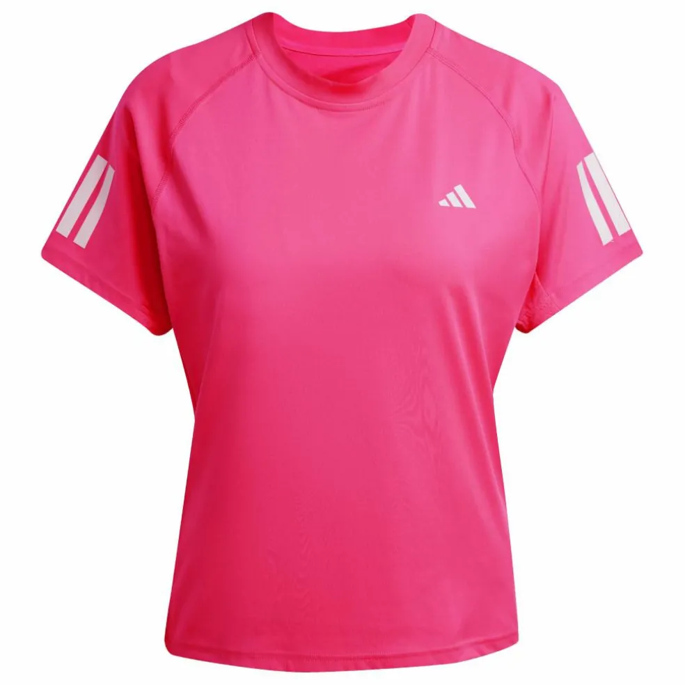 Adidas Club 3-stripes tennisshirt dames lucid pink