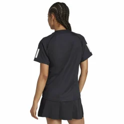 Adidas Club 3-stripes tennisshirt dames black