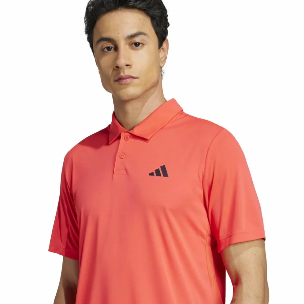 Adidas Club tennispolo heren semi lucid red