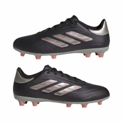 Adidas Copa Pure 2 League FG voetbalschoenen junior aurora black platinum metallic turbo