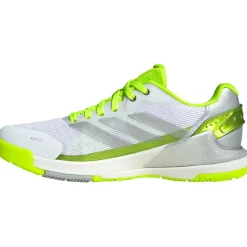 Adidas Crazyquick Lightstrike padelschoenen dames lucid lemon wonder silver silver metallic
