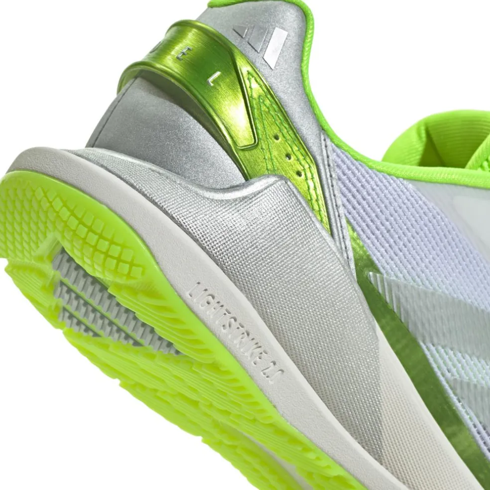 Adidas Crazyquick Lightstrike padelschoenen dames lucid lemon wonder silver silver metallic