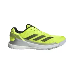 Adidas Crazyquick padelschoenen heren lucid lemon core black silver metallic