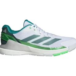 Adidas Crazyquick padelschoenen heren cloud white aurora ivy lime burst