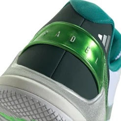 Adidas Crazyquick padelschoenen heren cloud white aurora ivy lime burst